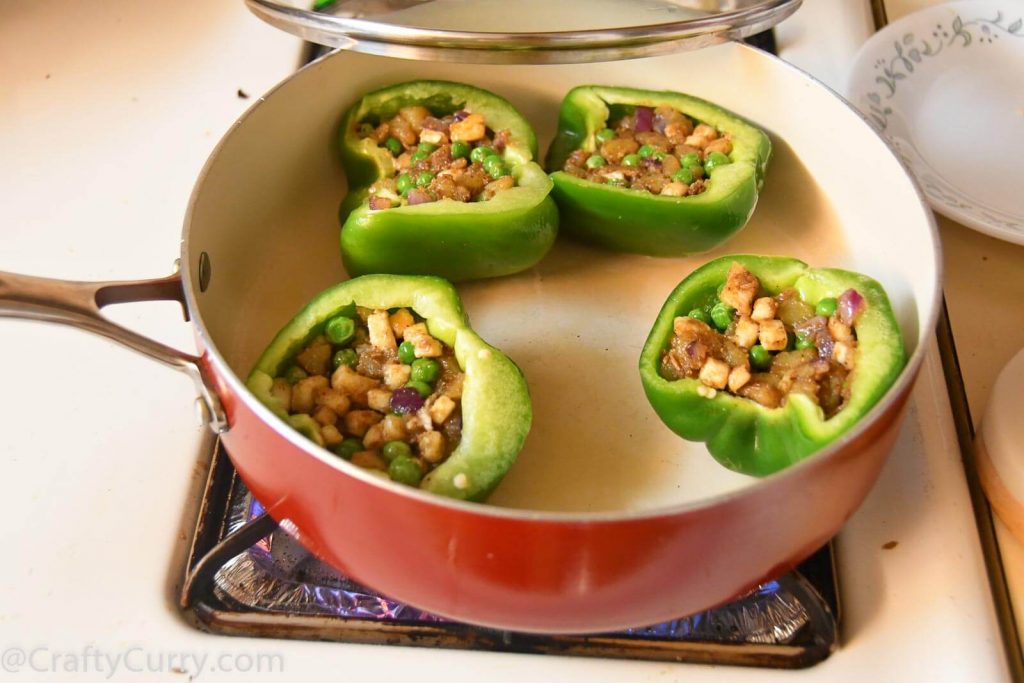 how to make Paneer Stuffed Bell Peppers