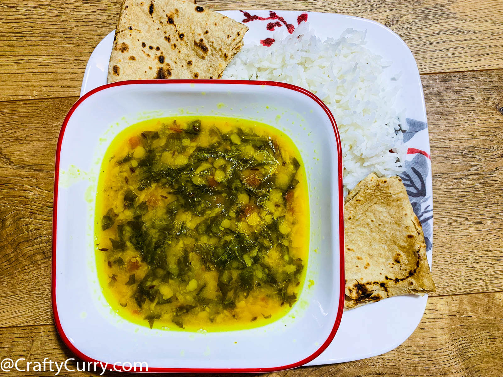 How to Make Spinach Tuvar Dal ,Toor Palak Dal Recipe