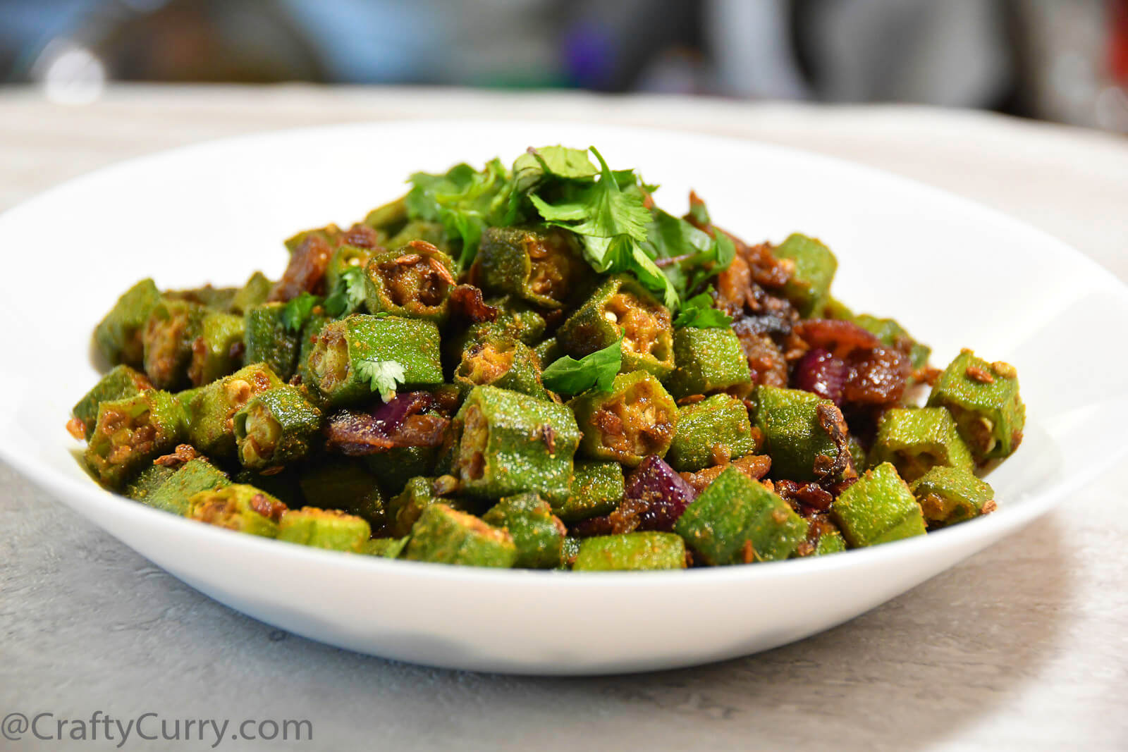 How to Make Easy Bhindi Masala Okra Masala Easy Recipe